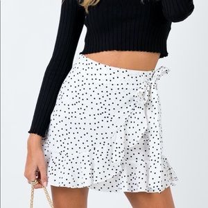 PRINCESS POLLY mini skirt polka dots